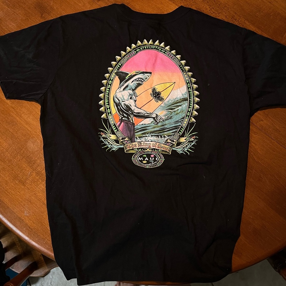 Maui and Sons crop tie surfer chick shirt